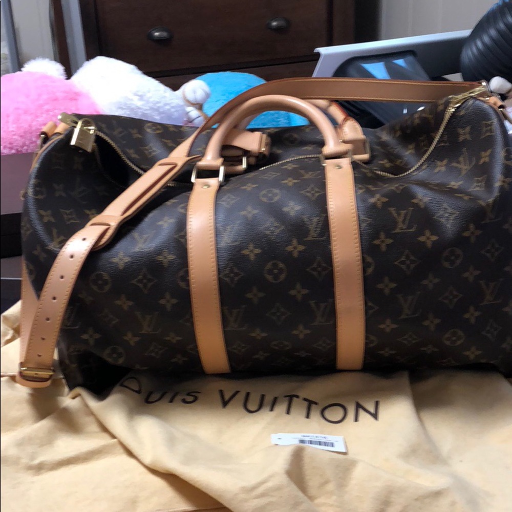 Brown bag with dust bag 50